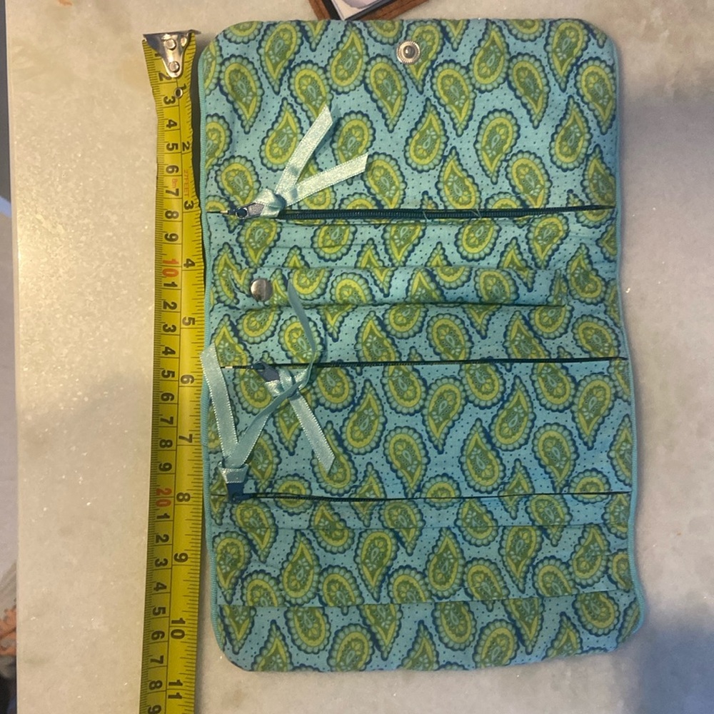 Vera Bradley travel jewelry bag